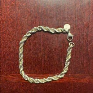 Tiffany and Co. Two Tone Rope Bracelet